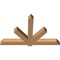 Ekena Millwork Kennewick Timber Gable Bracket, Western Red Cedar, 72"W x 45"H x 5 1/2"D x 5 1/2"F, 15/12 Pitch GBW072X45X0606KEN00SWR - alternate 3